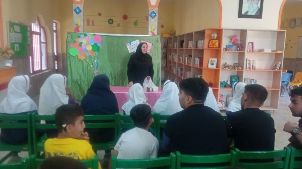 دانش‌آموزان مجتمع آموزشی استثنایی بهار میهمان مرکز قصرشیرین شدند