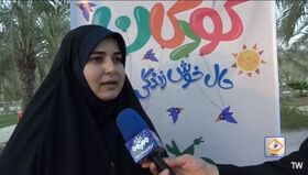 گزارش خبری از جشن هفته ملی کودک در شهر وحدتیه استان بوشهر