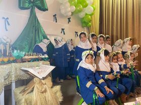 برگزای جشن قرآن ویژه دانش آموزان پایه اول و دوم دبستان در کانون شبستر