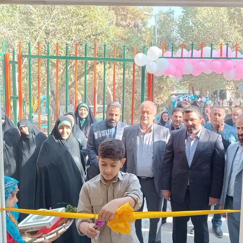 آیین گشایش پنجمین مرکز فرهنگی هنری کانون البرز در شهرستان کرج