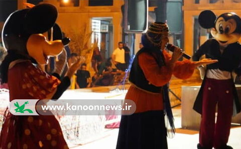 جشن کودکی در روستای چاهکوتاه