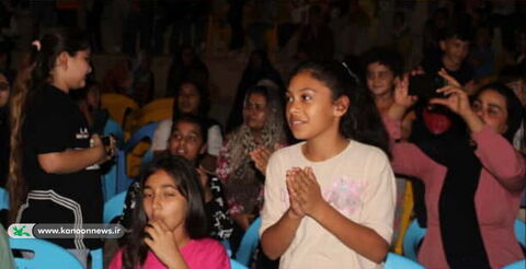 جشن کودکی در روستای چاهکوتاه