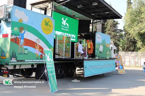 دومین اجرای تماشاخانه سیار کانون مازندران در بابل