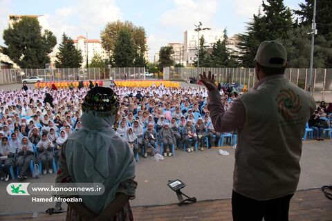 دومین اجرای تماشاخانه سیار کانون مازندران در بابل