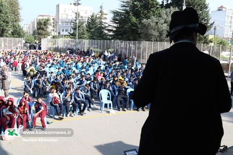 دومین اجرای تماشاخانه سیار کانون مازندران در بابل