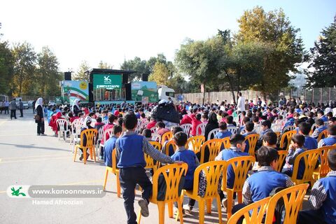 دومین اجرای تماشاخانه سیار کانون مازندران در بابل