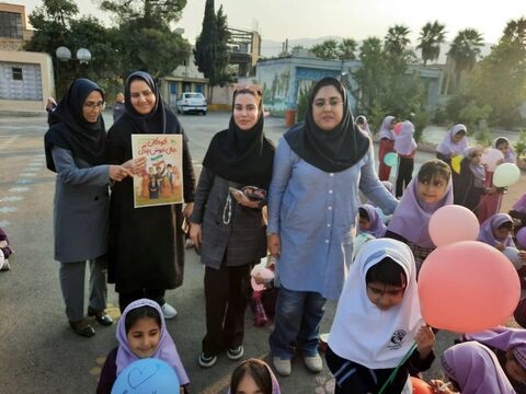 پرواز امید و رنگ نشاط در جشن‌های هفته ملی کودک کانون فارس