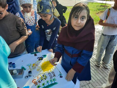 پرواز امید و رنگ نشاط در جشن‌های هفته ملی کودک کانون فارس