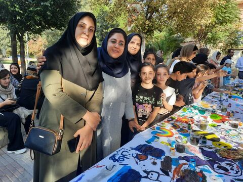 پرواز امید و رنگ نشاط در جشن‌های هفته ملی کودک کانون فارس