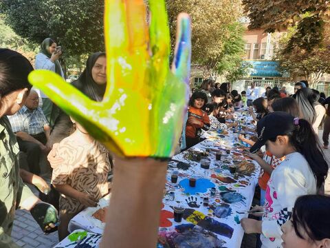 پرواز امید و رنگ نشاط در جشن‌های هفته ملی کودک کانون فارس