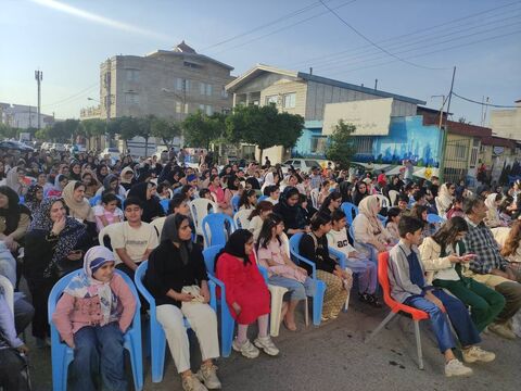 سومین اجرای تماشاخانه سیار در جویبار