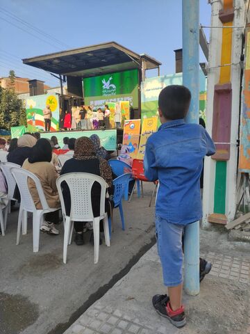 سومین اجرای تماشاخانه سیار در جویبار