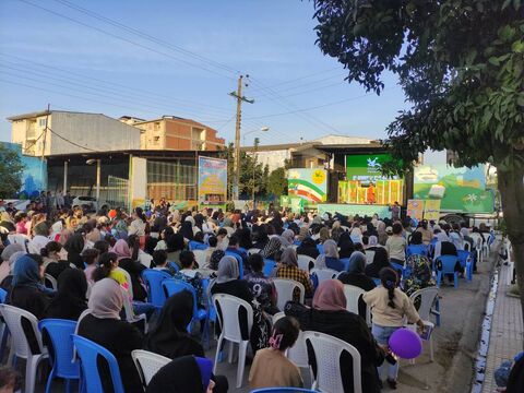 سومین اجرای تماشاخانه سیار در جویبار