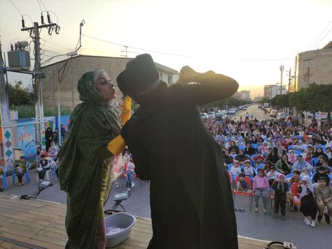 سومین اجرای تماشاخانه سیار در جویبار