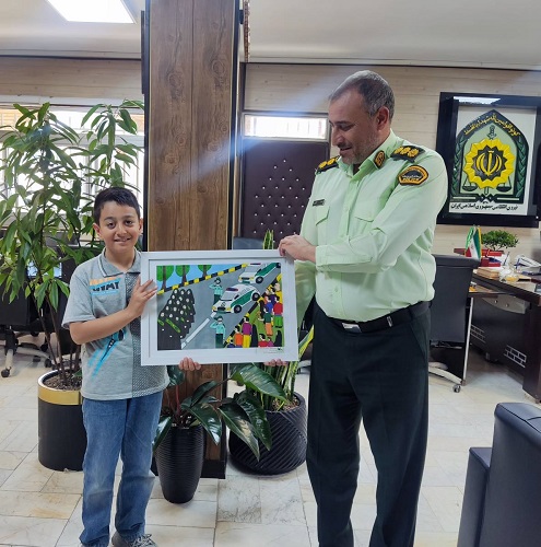 قدردانی از جنس هنر، با رنگ کودکی