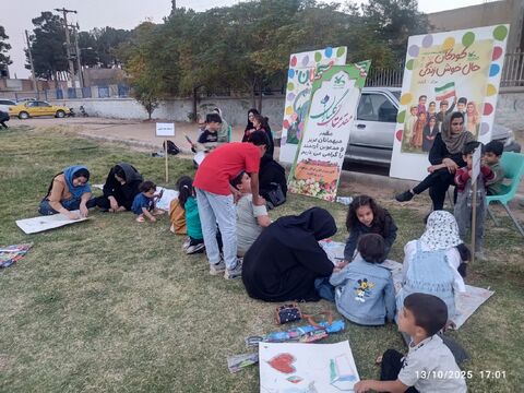 مشارکت مرکز 1 گناباد در جشنواره «بازی‌های کودکانه»