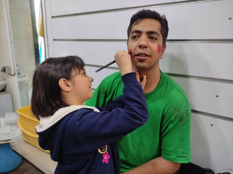 هشتمین اجرای تماشاخانه سیار کانون مهمان کودکان نوری شد