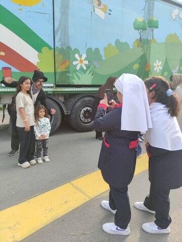 هشتمین اجرای تماشاخانه سیار کانون مهمان کودکان نوری شد