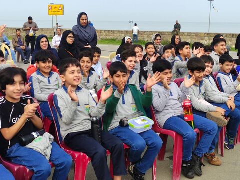 هشتمین اجرای تماشاخانه سیار کانون مهمان کودکان نوری شد