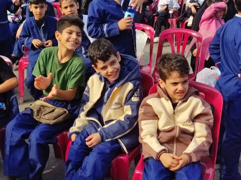 هشتمین اجرای تماشاخانه سیار کانون مهمان کودکان نوری شد