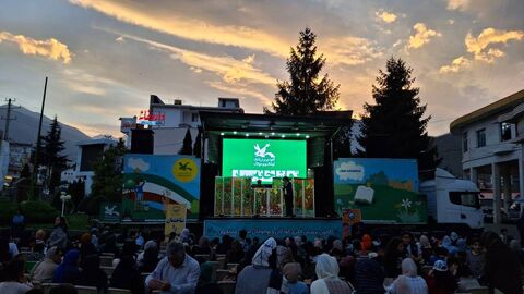 دهمین اجرای تماشاخانه سیار در کلاردشت