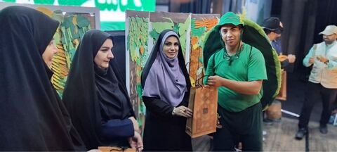 دهمین اجرای تماشاخانه سیار در کلاردشت