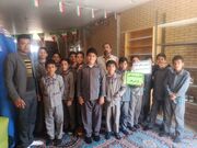 چتر آسمان نمای سیار کانون استان مرکزی برای کودکان کمیجانی باز شد