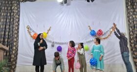 «جشن فرشتهها» در مرکز کنگاور برگزار شد