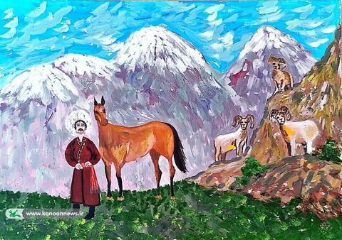 آثار اعضای کانون گلستان جهت شرکت در مسابقه هنرهای تجسمی لویی فرانسوا ۲۰۲۶