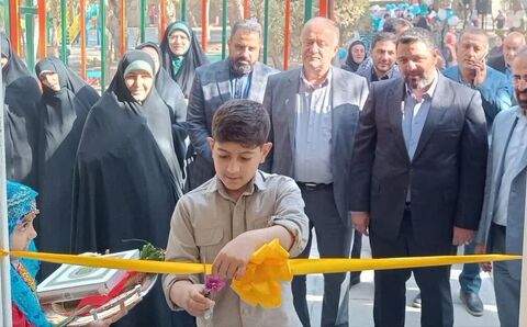 آیین گشایش پنجمین مرکز فرهنگی هنری کانون البرز در شهرستان کرج