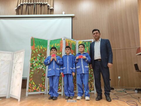چهاردهمین و آخرین اجرای تماشاخانه سیار در شهرستان رامسر