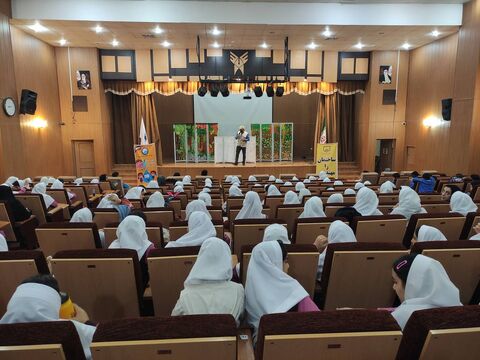 چهاردهمین و آخرین اجرای تماشاخانه سیار در شهرستان رامسر