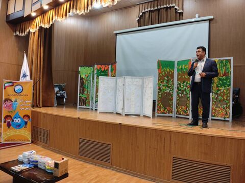 چهاردهمین و آخرین اجرای تماشاخانه سیار در شهرستان رامسر