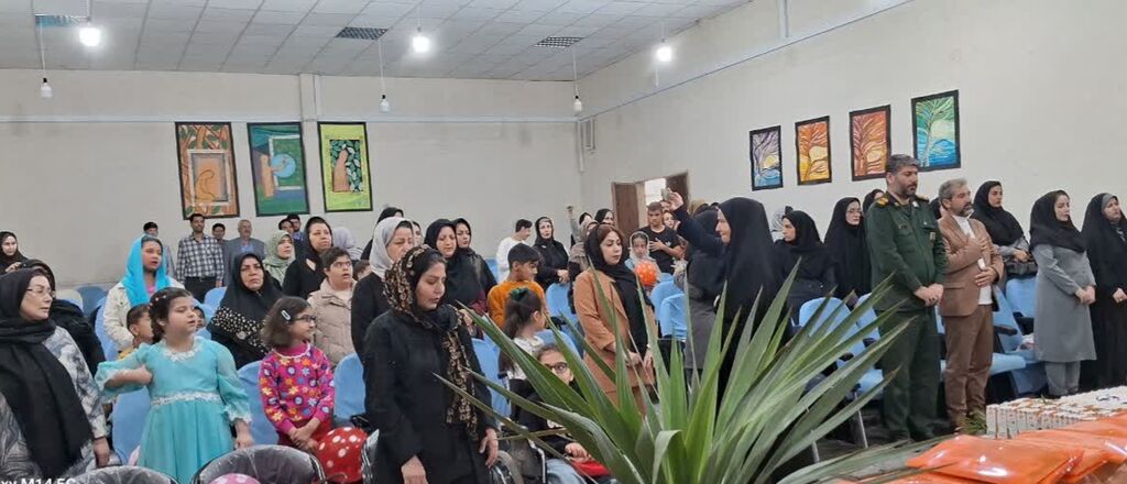 «جشن فرشته‌ها» در مرکز کنگاور برگزار شد