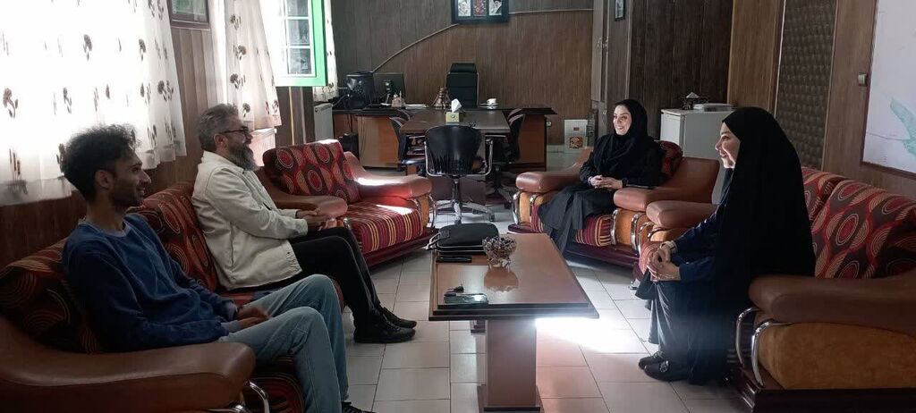 دیدار کارشناس هنرهای نمایشی کشور با سرپرست کانون کرمانشاه