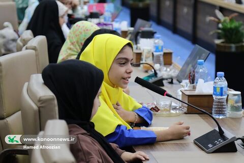 دیدار اعضای منتخب کودک کانون مازندران با استاندار