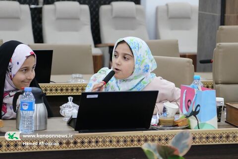 دیدار اعضای منتخب کودک کانون مازندران با استاندار