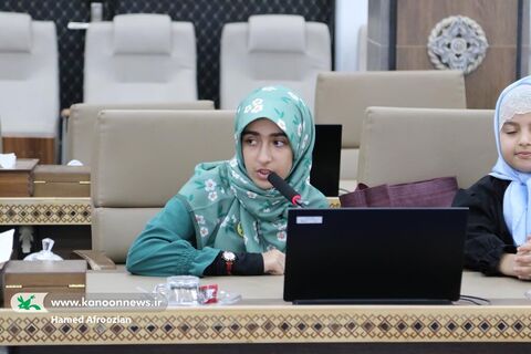 دیدار اعضای منتخب کودک کانون مازندران با استاندار