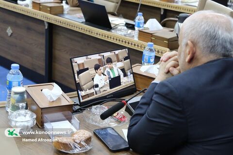 دیدار اعضای منتخب کودک کانون مازندران با استاندار