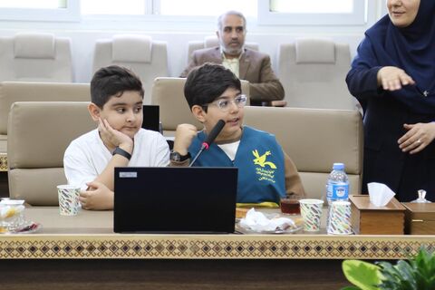 دیدار اعضای منتخب کودک کانون مازندران با استاندار ( بخش دوم )