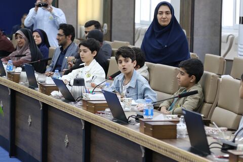 دیدار اعضای منتخب کودک کانون مازندران با استاندار ( بخش دوم )