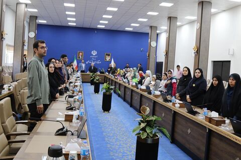 دیدار اعضای منتخب کودک کانون مازندران با استاندار ( بخش دوم )
