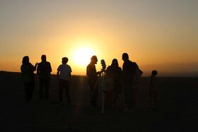 کویر خوریان، میزبان دنباله‌دار ۱۳۵۰ ساله «لِموُن» شد