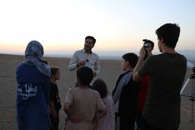 رصد دنباله‌دار ۱۳۵۰ ساله «لِموُن» در کویر خوریان سمنان