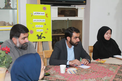 نشست همافزایی مربیان مراکز سیار و پستی کانون خوزستان