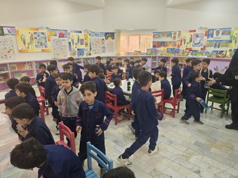 نمایشگاهی از آثار فعالیت های تابستان اعضای مراکز فرهنگی هنری کانون استان قم