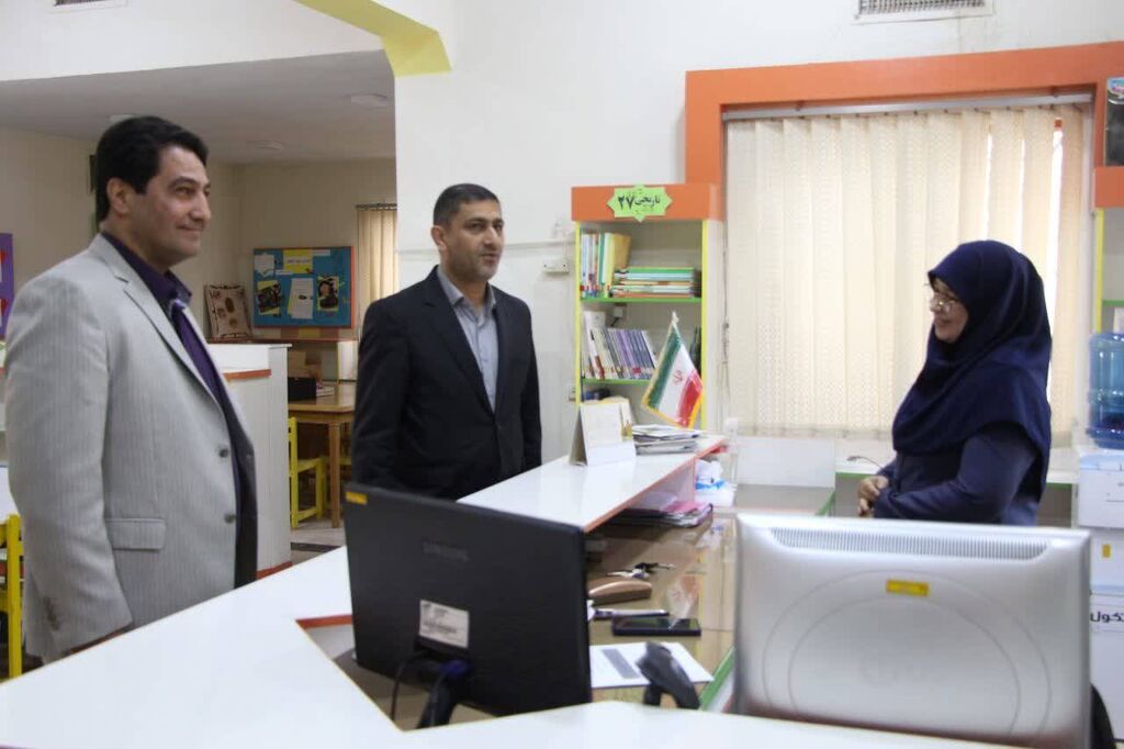 بازدیدفرماندار پیشوا ازکانون پرورش فکری کودکان و نوجوانان و تبریک هفته ملی کودک