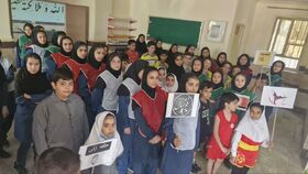 برگزاری المپیاد ورزشی درونمدرسهای با مشارکت کتابخانه سیار روستایی کانون کرج