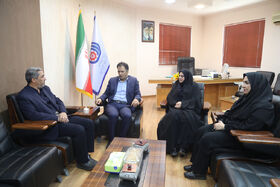 مدیران کل کانون و آموزش فنی و حرفه‌ای استان یزد با یکدیگر دیدار کردند