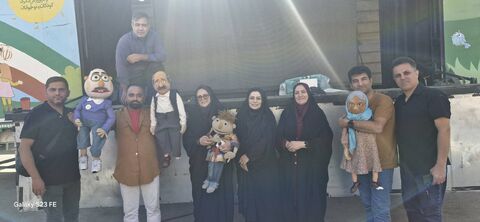 تماشاخانه سیار کانون، مهمان کودکان مناطق حصه و قهجاورستان اصفهان شد